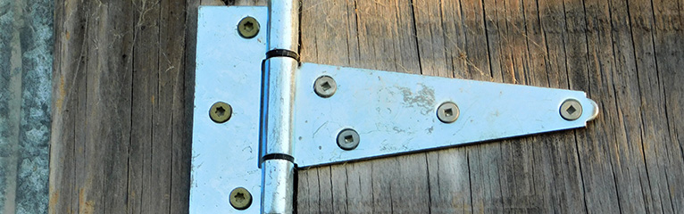 How to Fit Hinges, Bolts and Latches to Your Gates and Doors.