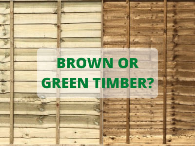 What's the Difference Between Green and Brown Timber