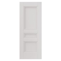 Osborne White Primed 35x1981x762mm internal door with flat recessed panels with decorative flush mouldings. It is white primed for finish painting. White internal doors offer a simple, timeless and minimalist look that complements almost any interior.