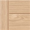 Palomino Oak Unfinished 44x1981x686mm Internal Door is modern style real oak veneered door. Timber veneers are a natural material and variations in the colour and graining should be expected. Colours and graining patterns depicted in our product imagery are representative only.