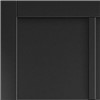 Plaza Black Painted 35x1981x610 Internal Door features contemporary industrial style door design with black painted finish. It is constructed with robust 9mm MDF panels and solid lock blocks. It can be fitted with regular handles, latches and hinges.