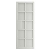 Plaza White Painted 35x1981x610 internal door features contemporary industrial style door design with white painted finish. It can be fitted with regular handles, latches and hinges.