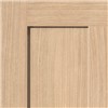 Rushmore Oak Unfinished 35x1981x610mm internal door is made from real oak veneer. Timber veneers are a natural material and variations in the colour and graining should be expected. Colours and graining patterns depicted in our product imagery are representative only.