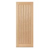 Thames Oak Unfinished 35x1981x457mm Internal Door is a real oak veneered cottage style door with grooved centre panel. This door benefits from solid core construction. Timber veneers are a natural material and variations in the colour and graining should be expected. Colours and graining patterns depicted in our product imagery are representative only.