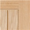 Thames Oak Unfinished 40x2040x626mm Internal Door is a real oak veneered cottage style door with grooved centre panel. This door benefits from solid core construction. Timber veneers are a natural material and variations in the colour and graining should be expected. Colours and graining patterns depicted in our product imagery are representative only.