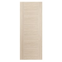 Tigris Ivory 35x1981x838mm laminate internal door comes with ivory coloured wood effect making it suitable for contemporary look. Uniform finish makes it ideal for matching. This door benefits from semi-solid core construction.