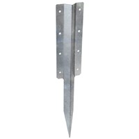 Double Sleeper Straight Support Spike 660mm GALV