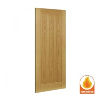Ely Internal Oak Pre-Finished Fire Door 1981x610x45mm