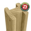 Jacksons Slotted Intermediate Timber Fence Post 2700mmx100x100mm