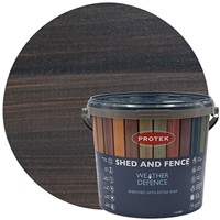 Protek 5ltr Shed & Fence Wood Stain Nut Brown